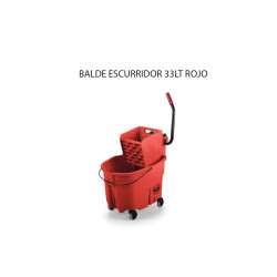 BALDE ESCURRIDOR 33LT ROJO