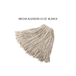 MECHA ALGODON 32 OZ  BLANCA