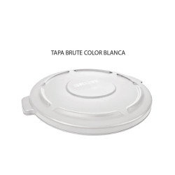 TAPA BRUTE COLOR BLANCA