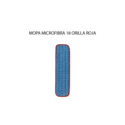 MOPA MICROFIBRA 18 ORILLA ROJA