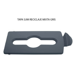 TAPA SJIM RECICLAJE MIXTA GRIS
