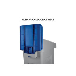 BILLBOARD RECICLAJE AZUL