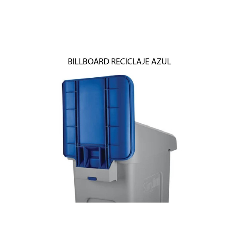 BILLBOARD RECICLAJE AZUL
