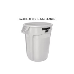 BASURERO BRUTE 32GL BLANCO