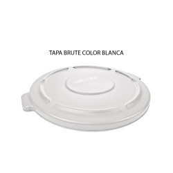 TAPA BRUTE COLOR BLANCA