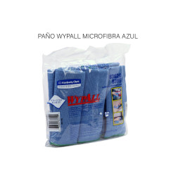 PAÑO WYPALL MICROFIBRA AZUL