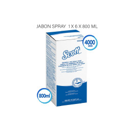 JABON SPRAY  1 X 6 X 800 ML