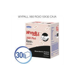 WYPALL X80 ROJO 10X30 CAJA