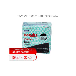 WYPALL X80 VERDE10X30 CAJA