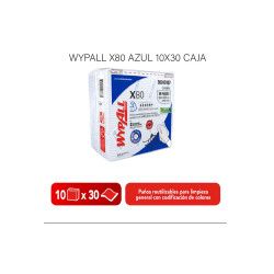 WYPALL X80 AZUL 10X30 CAJA