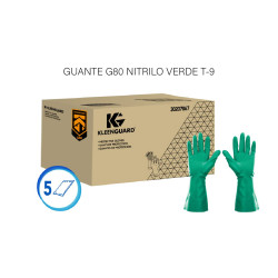 GUANTE G80 NITRILO VERDE...