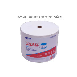 WYPALL X60 BOBINA 1X890 PAÑOS