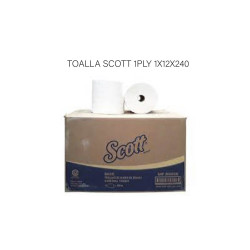 TOALLA SCOTT 1PLY 1X12X240