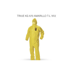 TRAJE KG A70 AMARILLO TALLA...