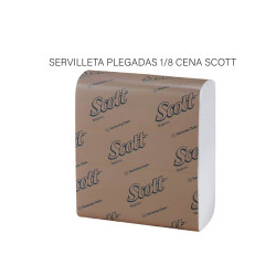 SERVILLETAS PLEGADAS SCOTT...