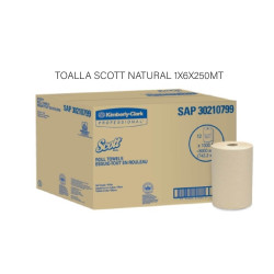 TOALLA SCOTT NATURAL 1 X 6X...
