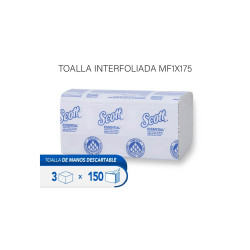 TOALLA INTERFOLIADA MF1X175