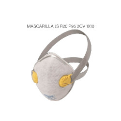 MASCARILLA JS R20 P95 2OV 1X10