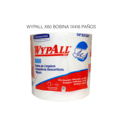 WYPALL X60 BOBINA 1X416 PAÑOS