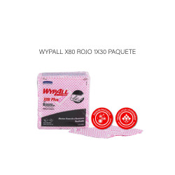 WYPALL X80 ROJO 1X30 PAQUETE