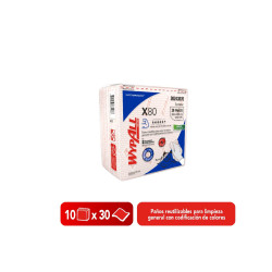 WYPALL X80 ROJO 10X30 CAJA