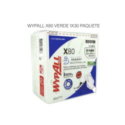 WYPALL X80  VERDE 1X30 PAQUETE