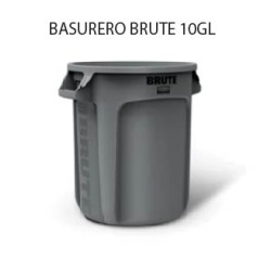 BASURERO BRUTE 10GL GRIS