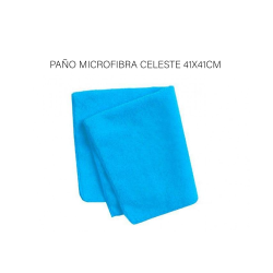 PAÑO MICROFIBRA CELESTE...