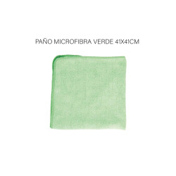 PAÑO MICROFIBRA VERDE 41X41CM