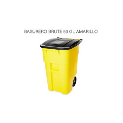 BASURERO BRUTE 50 GL AMARILLO
