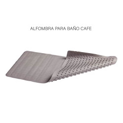 ALFOMBRA PARA BAÑO CAFE