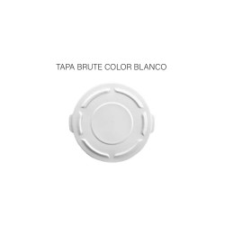 TAPA BRUTE COLOR BLANCO