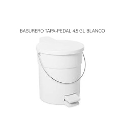BASURERO TAPA-PEDAL 4.5 GL...