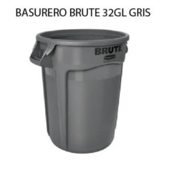 BASURERO BRUTE 32GL GRIS