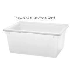CAJA PARA ALIMENTOS BLANCA