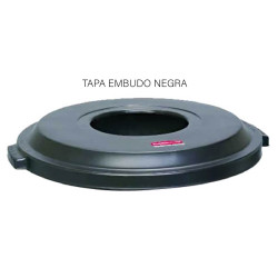 TAPA EMBUDO NEGRA