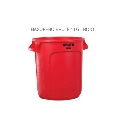 BASURERO BRUTE 10 GL ROJO