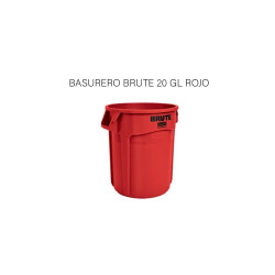 BASURERO BRUTE 20 GL ROJO