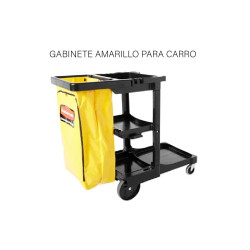 GABINETE AMARILLO PARA CARRO