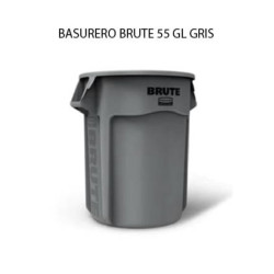 BASURERO BRUTE 55 GL GRIS