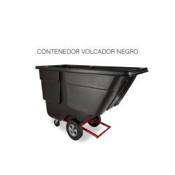 CONTENEDOR VOLCADOR NEGRO