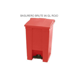 BASURERO BRUTE 95 GL ROJO