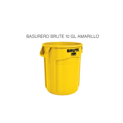 BASURERO BRUTE 10 GL AMARILLO