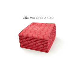 PAÑO MICROFIBRA ROJO