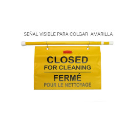 SEÑAL VISIBLE PARA COLGAR...