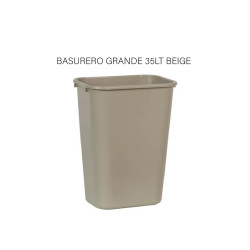 BASURERO GRANDE 35LT BEIGE