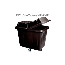 TAPA PARA VOLCADOR NEGRA