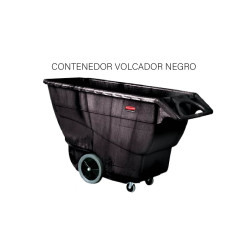 CONTENEDOR VOLCADOR NEGRO