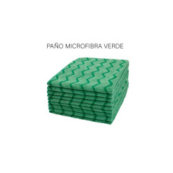 PAÑO MICROFIBRA VERDE