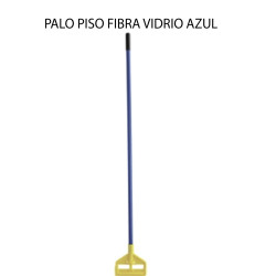 PALO PISO FIBRA VIDRIO AZUL